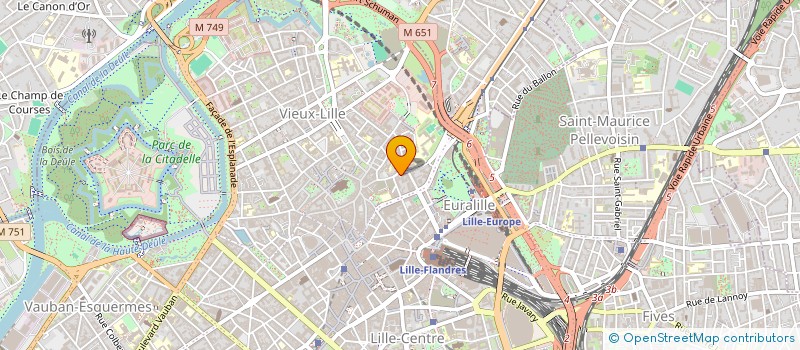 localisation de l'entreprise VW à LILLE