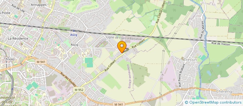 localisation de l'entreprise VWBG à VILLENEUVE-D'ASCQ