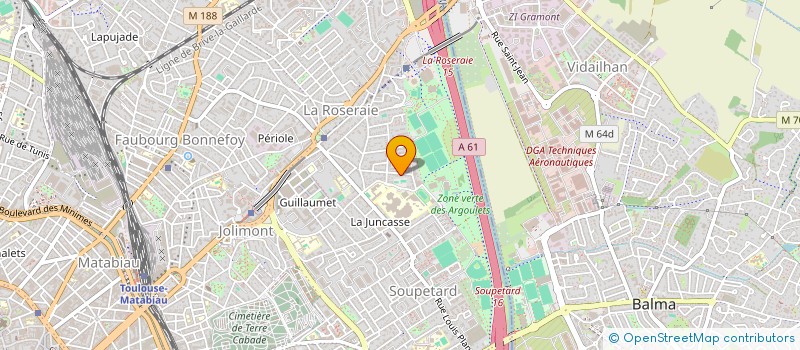 localisation de l'entreprise VWEC à TOULOUSE