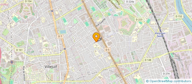 localisation de l'entreprise VX DRIVERS  VITRY-SUR-SEINE