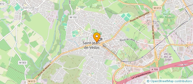 localisation de l'entreprise VX PRODUCTION à SAINT-JEAN-DE-VEDAS