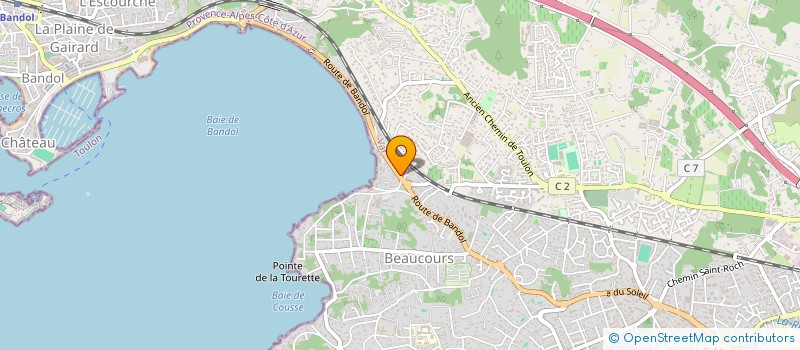 localisation de l'entreprise VY à SANARY-SUR-MER