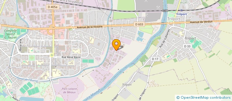 localisation de l'entreprise VY CODE à MEAUX