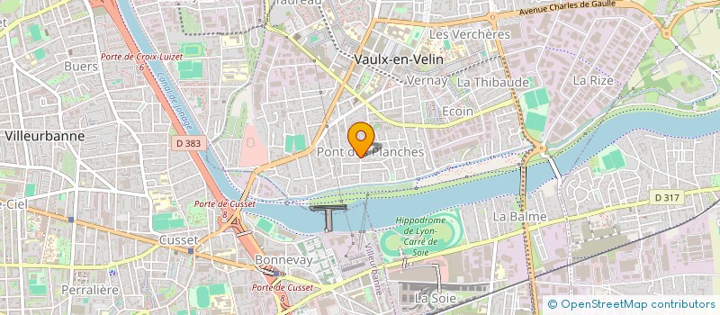 localisation de l'entreprise VY CONCEPT à VAULX-EN-VELIN