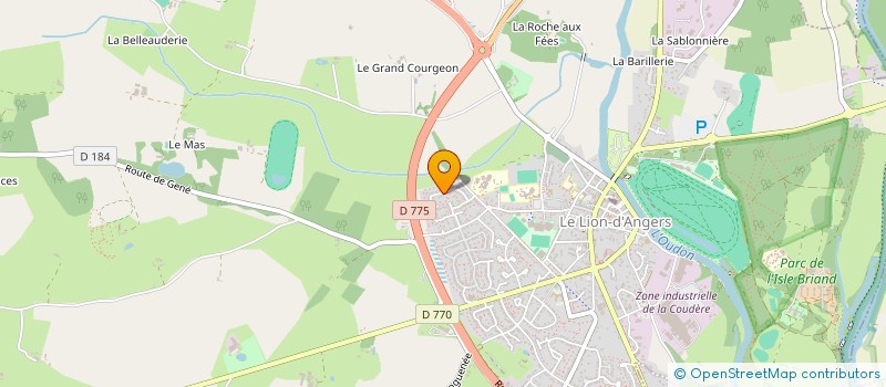 localisation de l'entreprise VY&MILE  LE LION-D'ANGERS