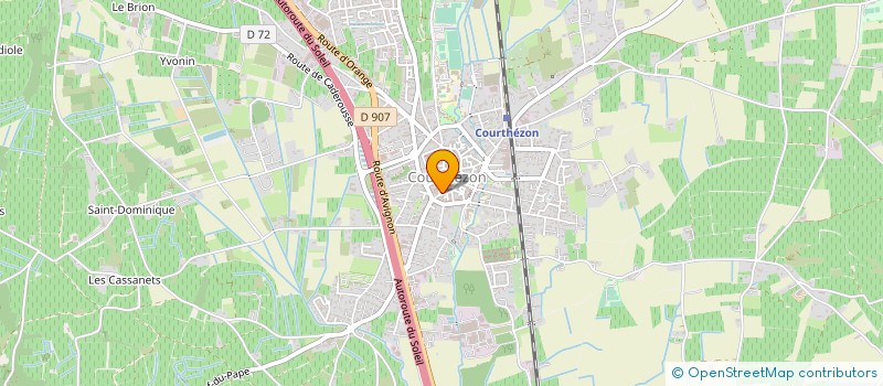 localisation de l'entreprise VY X-TREM SPORTS EVENTS  COURTHEZON