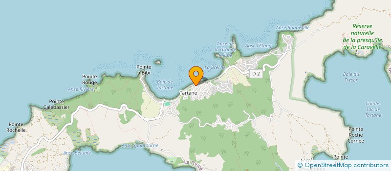 localisation de l'entreprise VYAN LA BEL  LA TRINITE