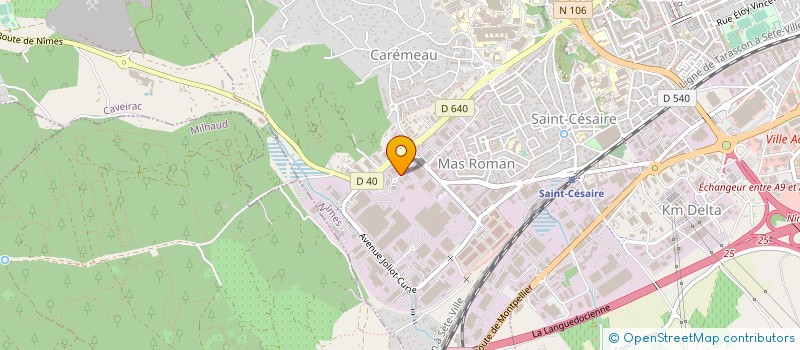 localisation de l'entreprise VYBRANCE à NIMES