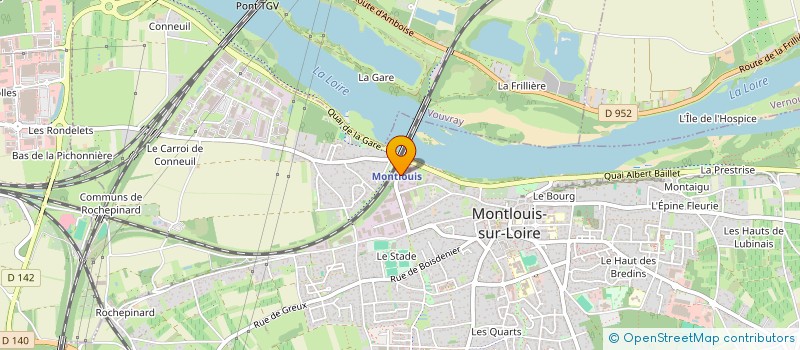 localisation de l'entreprise VYBS IMMOBILIER à MONTLOUIS-SUR-LOIRE