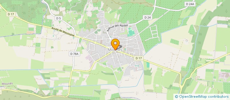 localisation de l'entreprise VYC  MOURIES