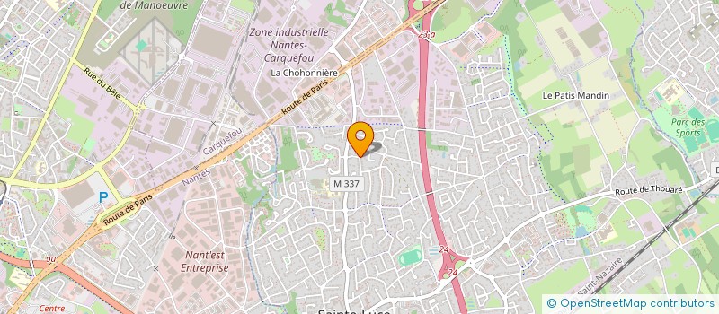 localisation de l'entreprise VYC INVEST  SAINTE-LUCE-SUR-LOIRE