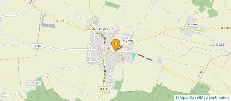 localisation de l'entreprise VYCK EXPRESS  COURCON