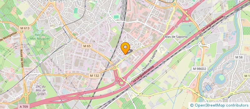 localisation de l'entreprise VYCONE SUD DISTRIBUTION à MONTPELLIER