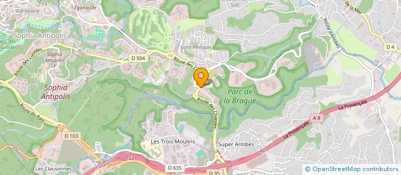 localisation de l'entreprise VYCTORR  BIOT