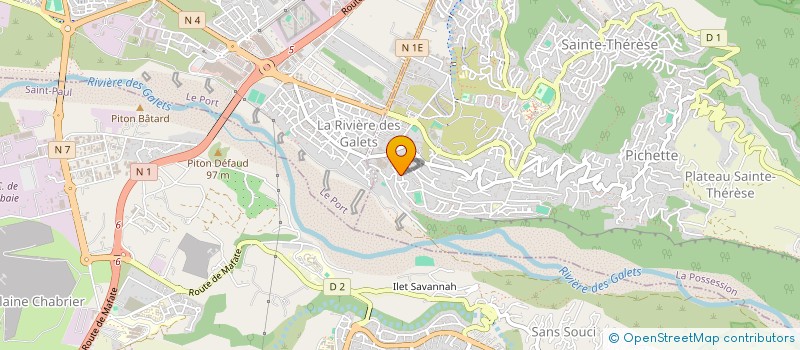 localisation de l'entreprise VYEN BOUGE à LA POSSESSION
