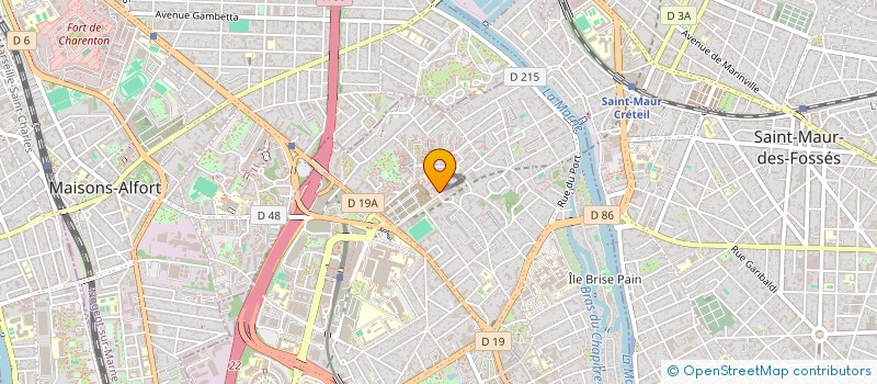 localisation de l'entreprise VYK DESIGNER  CRETEIL