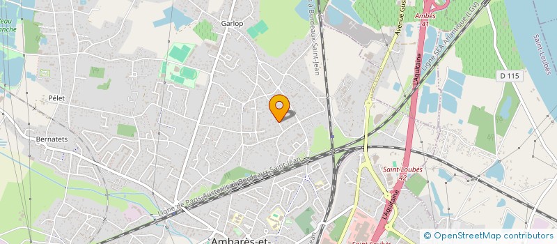 localisation de l'entreprise VYKR  AMBARES-ET-LAGRAVE