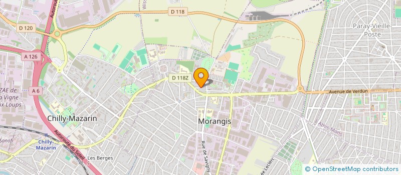 localisation de l'entreprise VYLRON à MORANGIS