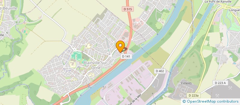 localisation de l'entreprise VYLYA  BLAINVILLE-SUR-ORNE