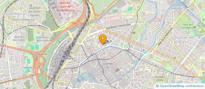 localisation de l'entreprise VYRIA  STRASBOURG