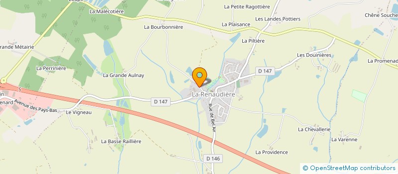 localisation de l'entreprise VYROSA à SEVREMOINE
