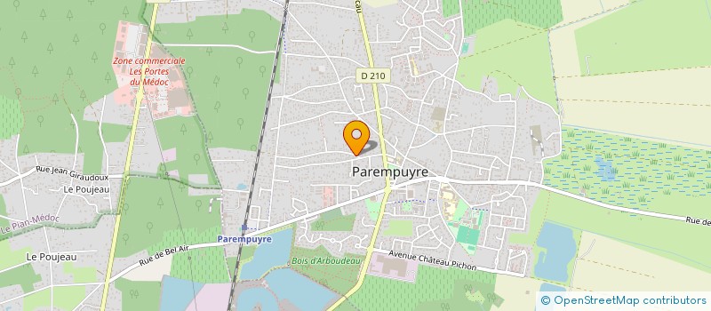 localisation de l'entreprise VYSAGE  LUDON-MEDOC