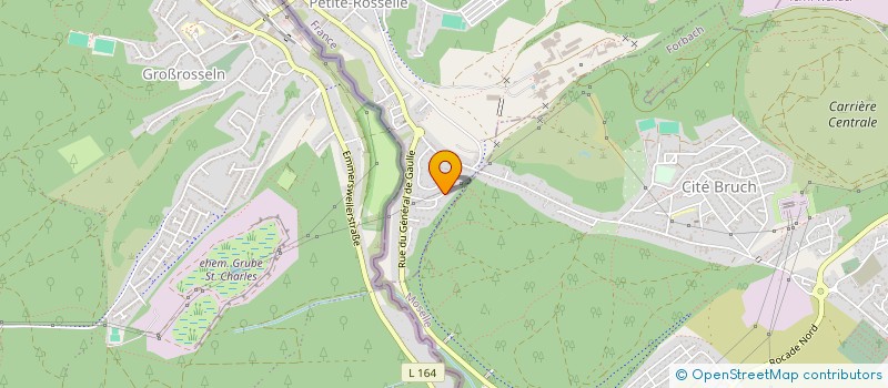 localisation de l'entreprise VYT  PETITE-ROSSELLE