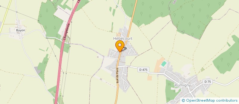 localisation de l'entreprise VYTAJOG AMIENS  HEBECOURT