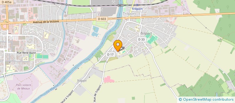 localisation de l'entreprise VYTAMYN  TRILPORT