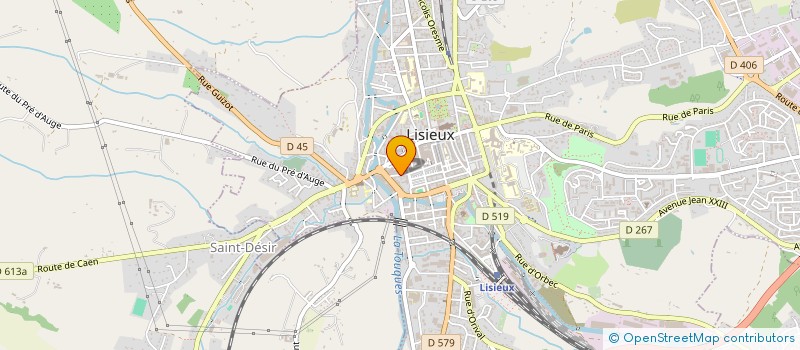 localisation de l'entreprise VYU à LISIEUX
