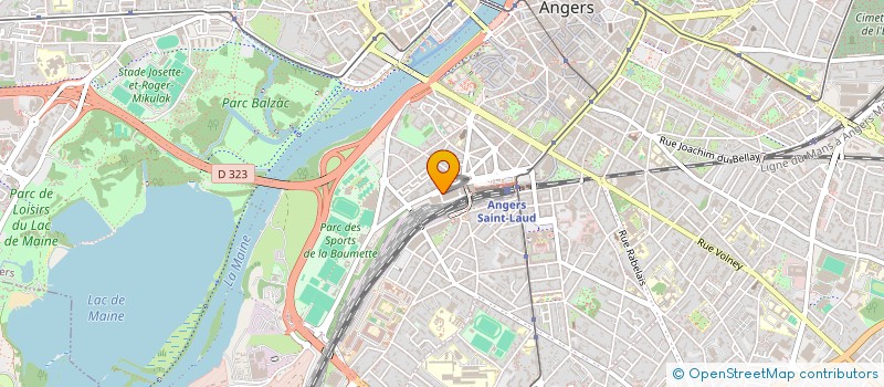 localisation de l'entreprise VYV 3 IT  ANGERS