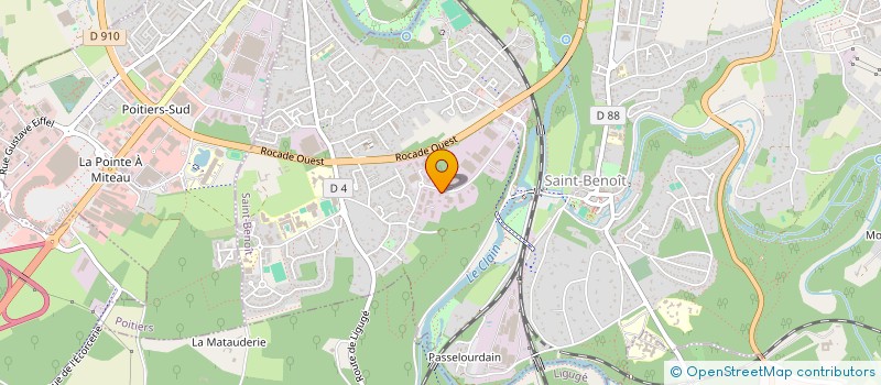 localisation de l'entreprise VYV AMBULANCE  SAINT-BENOIT