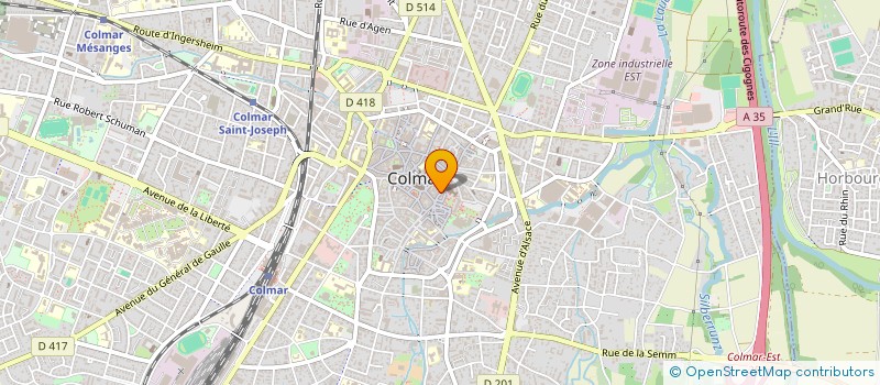 localisation de l'entreprise VYVYA MULTIMEDIA  COLMAR