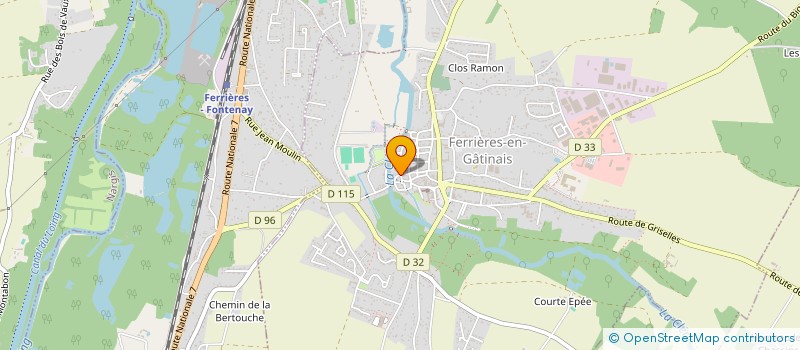 localisation de l'entreprise VZ CONSTRUCTION SARL  FERRIERES-EN-GATINAIS