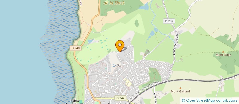 localisation de l'entreprise W 2  M TRAVAUX  WIMEREUX