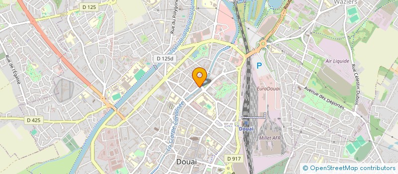 localisation de l'entreprise W. 2 P. à DOUAI