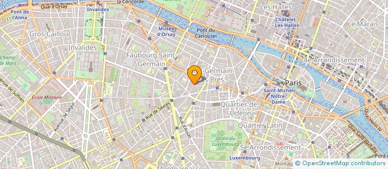 localisation de l'entreprise W à PARIS