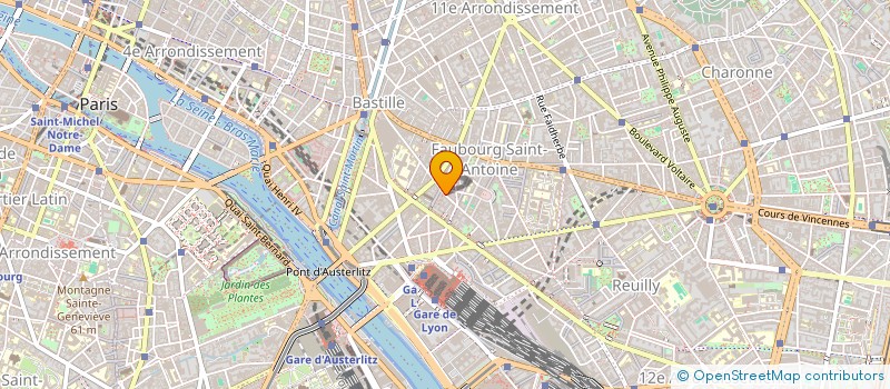 localisation de l'entreprise W.A  PARIS