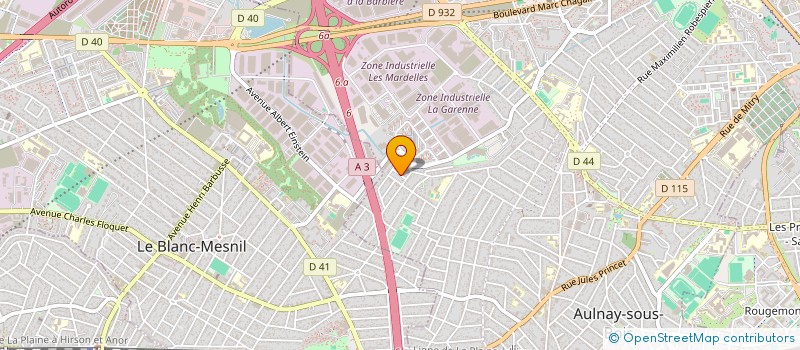 localisation de l'entreprise W&A  AULNAY-SOUS-BOIS