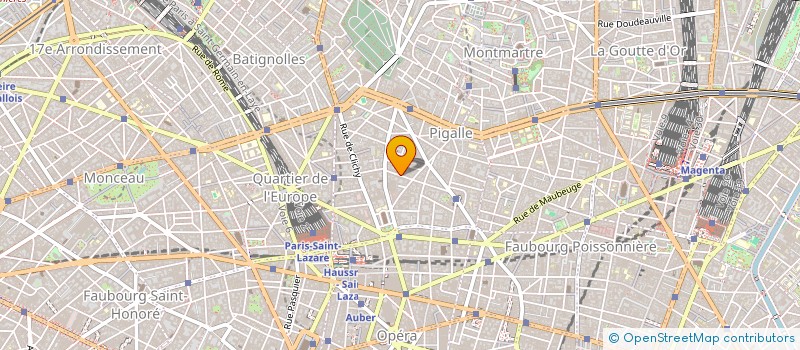 localisation de l'entreprise W.A.A CAPITAL  PARIS