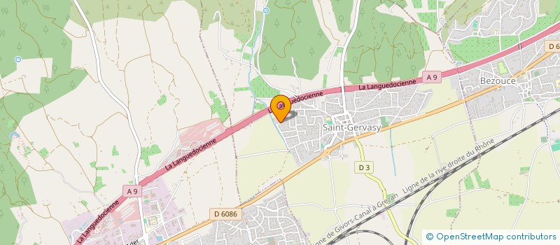 localisation de l'entreprise W.A.L. IMMO  SAINT-GERVASY