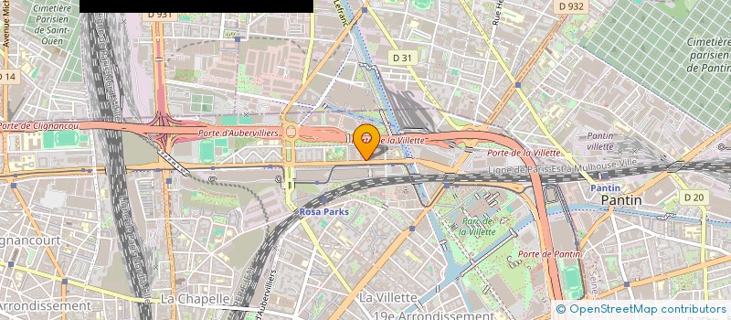 localisation de l'entreprise W.A.S à PARIS