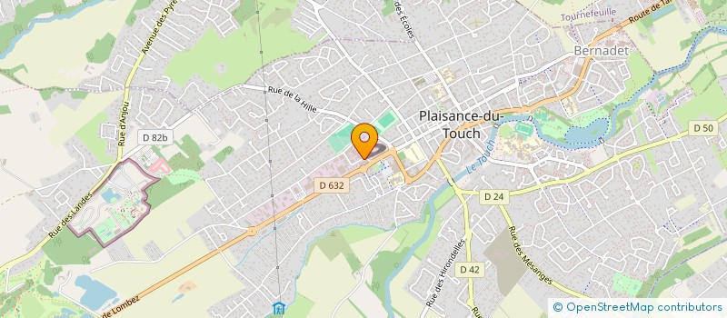 localisation de l'entreprise W BARBER CLUB  PLAISANCE-DU-TOUCH