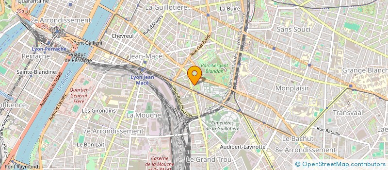 localisation de l'entreprise W BOIS & CO  LYON