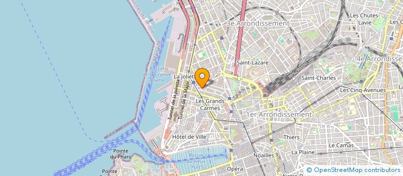 localisation de l'entreprise W. CORPORATION à MARSEILLE