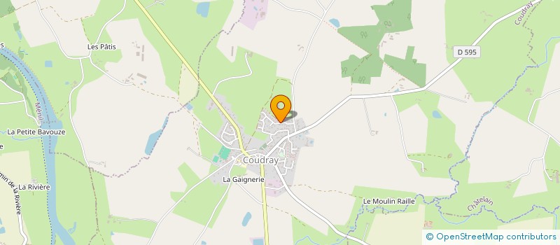 localisation de l'entreprise W.D.L.N.  COUDRAY
