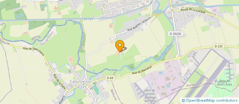 localisation de l'entreprise W-DESIGN  MERVILLE