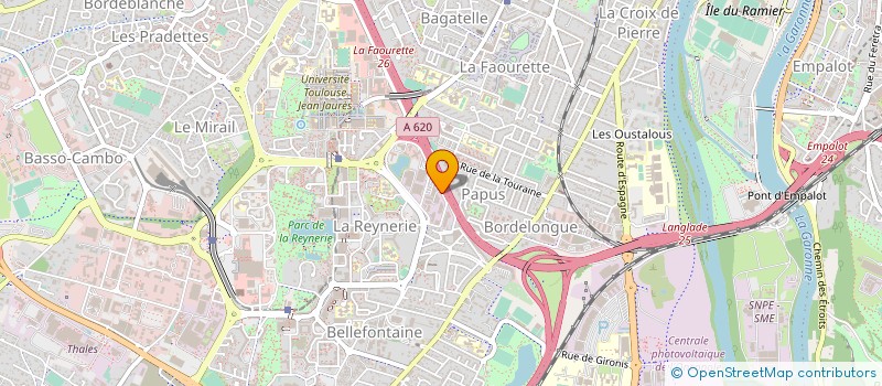 localisation de l'entreprise W.DIFFUSION à TOULOUSE