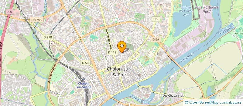 localisation de l'entreprise W.E.C. à CHALON-SUR-SAONE