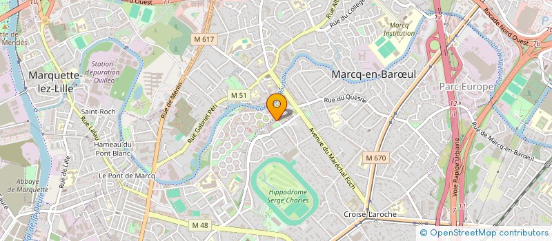 localisation de l'entreprise W.E. COX CLAIMS GROUP (EU) SAS à WASQUEHAL